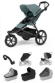 Set Thule Urban Glide 3 Mid-blue 7 in 1 Blue and Black