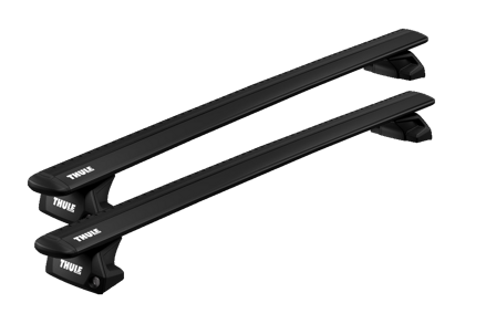 Thule WingBar EVO Black Flush pre Hyundai Santa Fe aj Grand, 2012 - 2018, integrované lyžiny