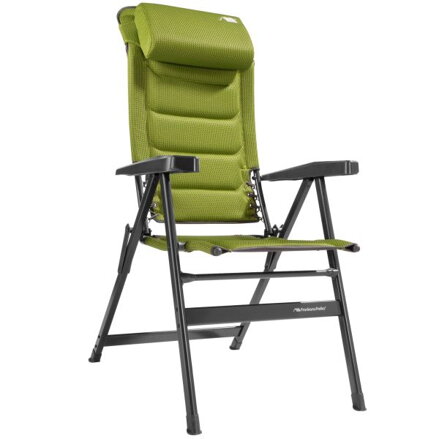 Kempingová stolička HighQ Comfort Soft Touch Green