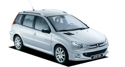 Nosiče Peugeot 206 kombi