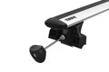 Thule  WingBarEVO Flush pre Kiu Optima kombi  2016 - , integrované lyžiny
