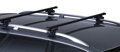 Thule SquareBar pre Škoda Fabia kombi 2008 - 2014 s lyžinami
