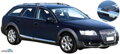 Yakima strešné nosiče pre Audi A6 Allroad, 2006 - , s lyžinami