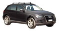 Yakima strešné nosiče pre Audi Q5, 2009 - 2017, Nosič uzavretý (integrované lyžiny), S6 + K491