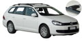 Yakima strešné nosiče pre Volkswagen Golf, Mk6 5 dverové kombi 2009 - , s lyžinami