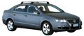 Yakima strešné nosiče pre Volkswagen Passat, Mk6 4 dverový sedan 2005 - 2010, Nosič uzavretý, S6 + K391