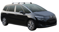 Strešné nosiče pre Citroen C4 Grand Picasso 2013 - , integrované lyžiny S8+K774