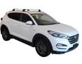 Yakima nosiče pre Hyundai Tucson (sklenená strecha) 2015 - , integrované lyžiny S26+K926