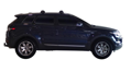 Yakima strešné nosiče pre Land Rover Evpue 5 dverové SUV 2011 - , s lyžinami, Nosič s uzavretý S8 + K328