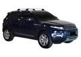 Yakima strešné nosiče pre Land Rover Evpue 5 dverové SUV 2011 - , s lyžinami, Nosič s uzavretý S8 + K328