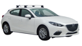 Strešné nosiče Yakima pre Mazdu 3 Hatch, 2014 - , S16 + 765