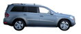 Yakima strešné nosiče pre Mercedes GL Class, X164 5 dverové SUV 2006 - , s lyžinami S55
