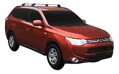 Yakima pre Mitsubishi Outlander 2013 - , integrované lyžiny