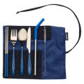 Mizu Urban Cutlery set  - Ocean Blue