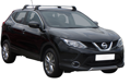 Strešné nosiče Yakima pre Nissan Qashqai 2014 - ,  rovná strecha