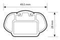 Strešné nosiče NORDRIVE ALU XL 135 cm