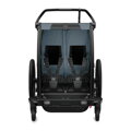 Cyklovozík  Thule Chariot CAB Dark Slate + Lyžiarsky Set