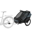 Cyklovozík  Thule Chariot CAB Dark Slate + Lyžiarsky Set