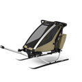 Cyklovozík  Thule Chariot Cross 2 Single Faded Khaki Ski