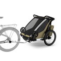 Cyklovozík  Thule Chariot Cross 2 Double Faded Khaki