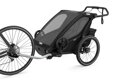 Cyklovozík  Thule Chariot Sport 2 Midnight Black  + Run Set