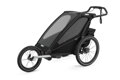 Thule Chariot Sport 1 Midnight Black + Run set