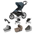 Športový kočík  Urban Glide 3 Dark Slate 7 in 1 svetlo hnedá korbička
