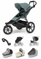 Set Thule Urban Glide 3 Mid-blue 7 in 1 Blue and Beige