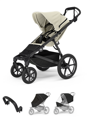 Thule Urban Glide 4-wheel Soft Beige 4 in 1