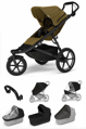 Športový kočík  Thule Urban Glide 3 Nutria Green 7 in 1 Black