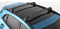 Turtle AIR 2 Black pre Kiu Sportage  2016 - 2021, 2022 -  , s integrovanými lyžinami