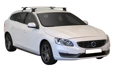 Strešné nosiče Yakima pre Volvo V60, 5 dverové kombi bez lyžín, S16+K732