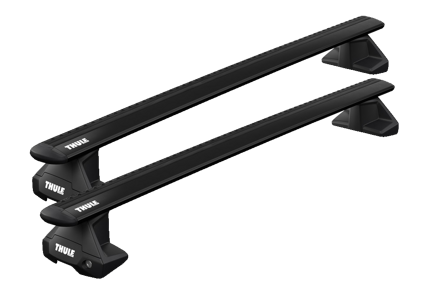 Thule EVO Clamp Black pre  Toyotu Hilux Extra, Double Cab 2016 - , rovná strecha