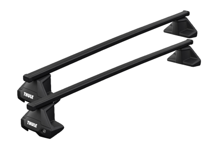 Thule Square Bar Clamp pre  Toyotu Hilux Extra, Double Cab 2016 - , rovná strecha