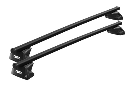 Thule Square Bar Flush pre Mitsubishi ASX 2023 - , integrované lyžiny