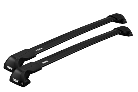 Thule EDGE Flush Black pre AUDI A4 Avant 2008 - 2015, s integrovanými lyžinami