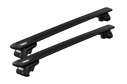 Thule WingBar EVO RaisedRails Black  118cm  pre vozidlá s lyžinami