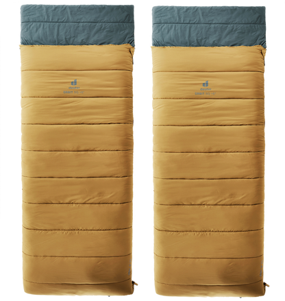 Set spacákov Deuter Orbit SQ -5° Caramel Teal L+R