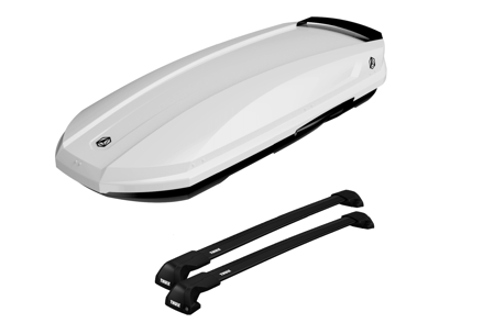 Luxusný set Thule Black + Northline Tirol White