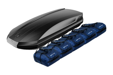 RoadSpace Box XL 420L HX čierny matný + Packi-In sport