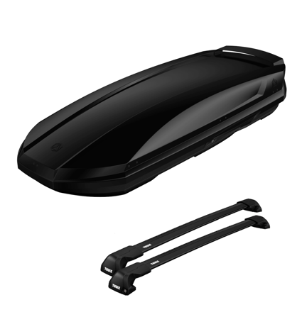 Luxusný set Thule Black + Northline Tirol Black on Black