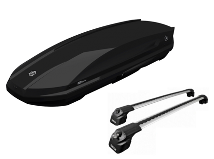 Akčný set EVO XL Black -  Northline EvoSpaceXL + aerodynamické strešné nosiče
