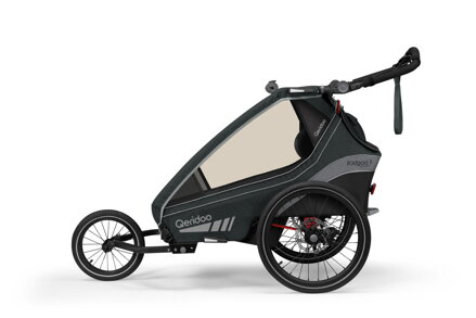 Qeridoo Kidgoo 1 Sport Limited Edition Grey + RunSet