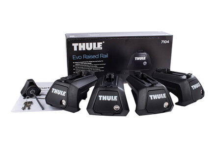 Thule Raised Rails Evo - sada pätiek pre lyžiny | 710410