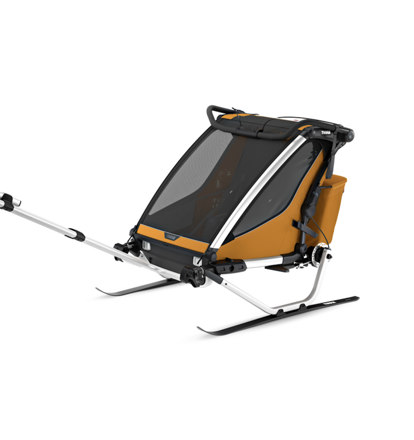 Cyklovozík  Thule Chariot Sport 2 Double Natural Gold Ski