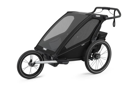 Thule Chariot Sport 2 Midnight Black  + Run Set