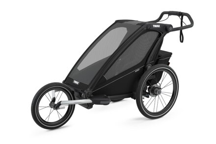 Thule Chariot Sport 1 Midnight Black + Run set