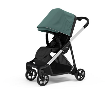 Thule Shine Mallard Green on Aluminum