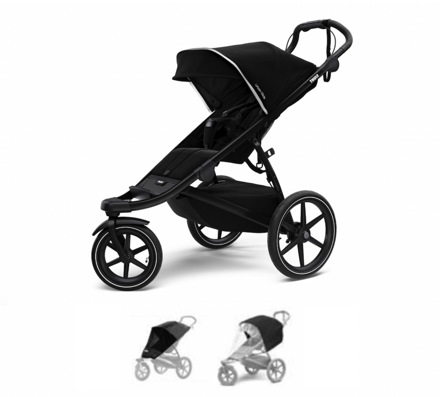 Thule Urban Glide 2 Black on Black  PLUS