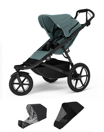 Športový kočík  Thule Urban Glide 3 Mid-blue 3 in 1 UNI
